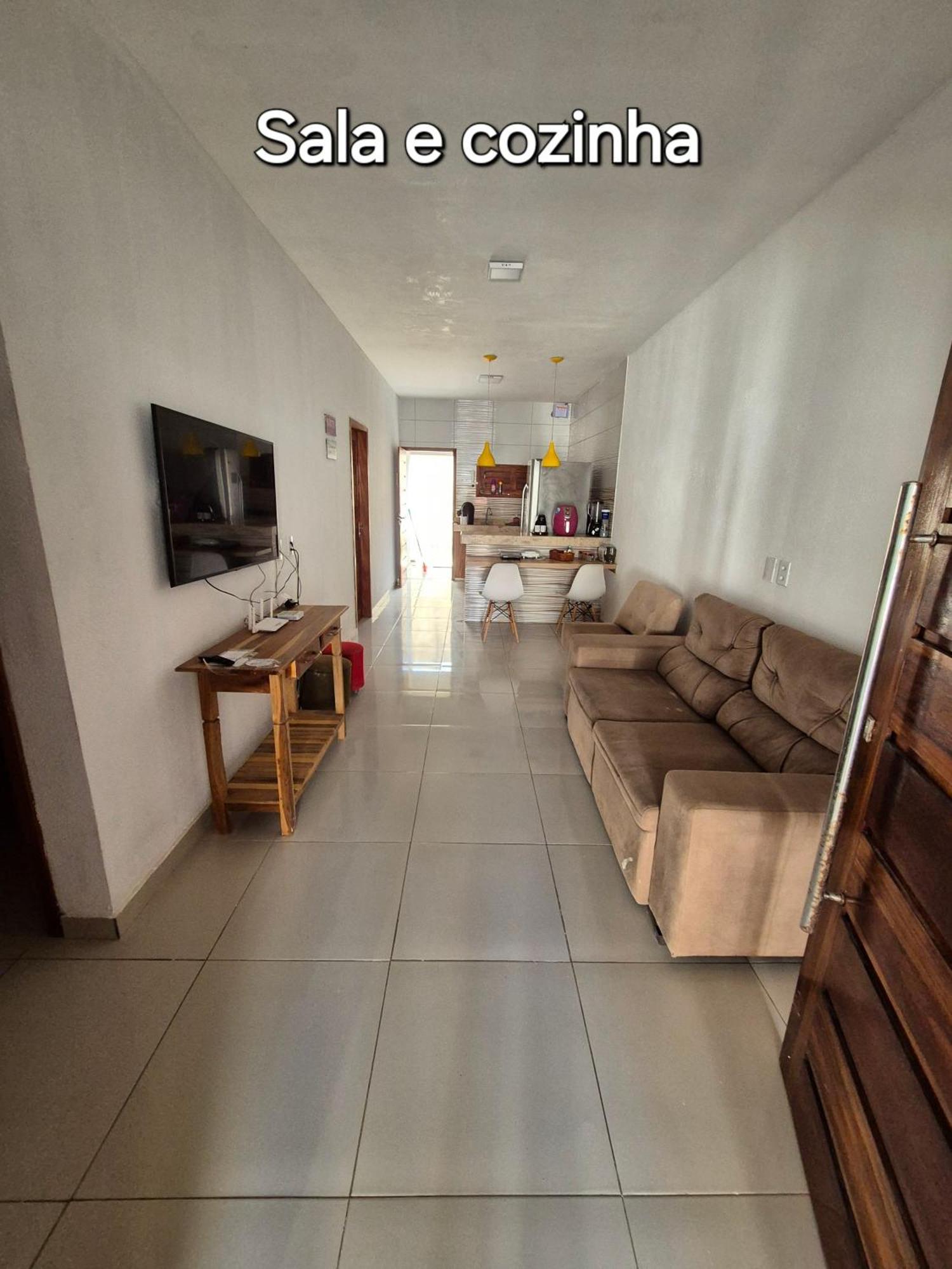 Casa Na Praia Com Vista Para O Mar Luis Correia Exterior foto