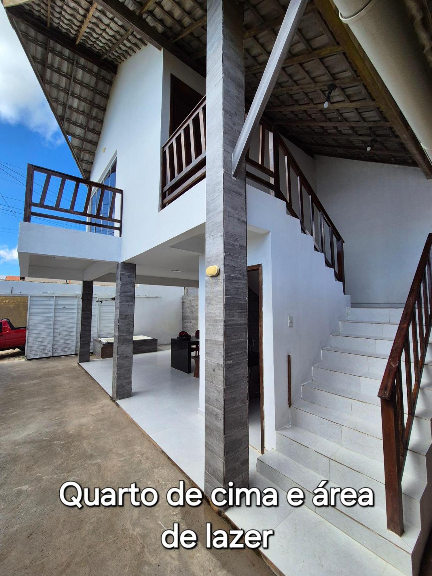 Casa Na Praia Com Vista Para O Mar Luis Correia Exterior foto